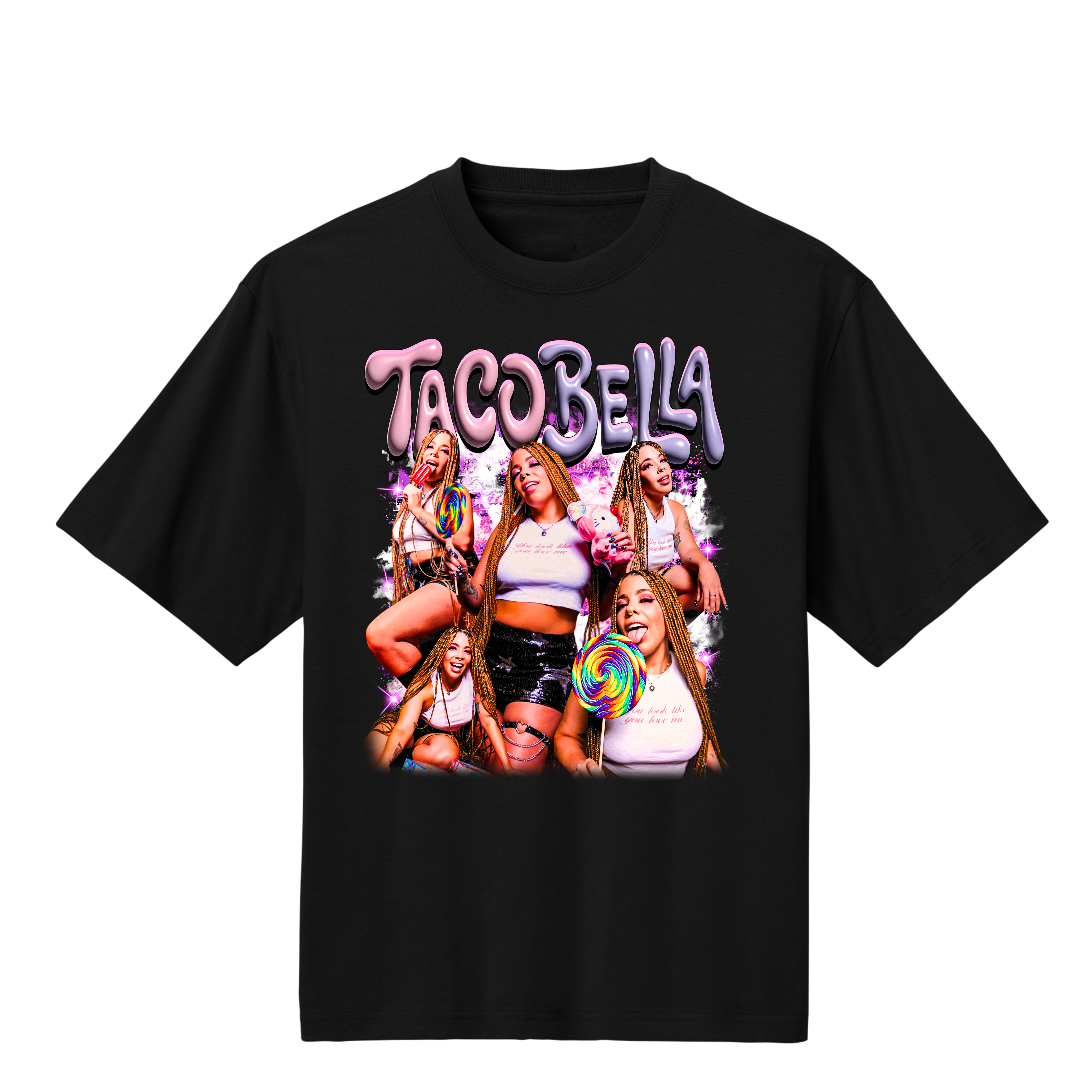Tacobella Short Sleeve T-Shirt in Black - Adult Unisex – Mouthpiece