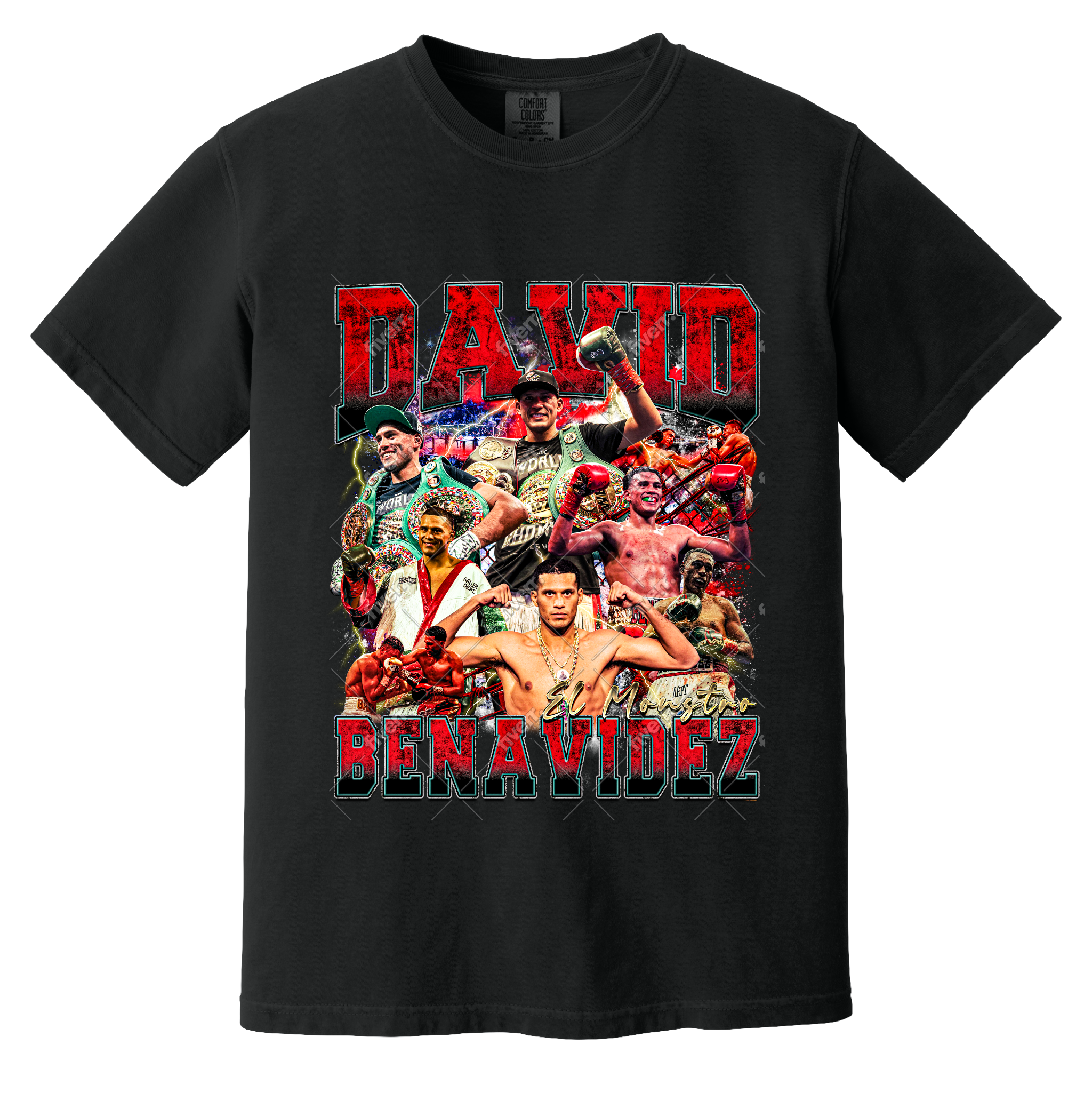 David Benavidez Short Sleeve T-Shirt - Adult Unisex