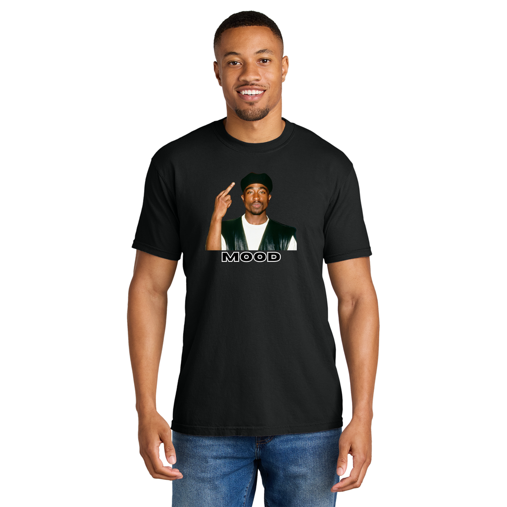 Tupac Mood Short Sleeve T-Shirt - Adult Unisex