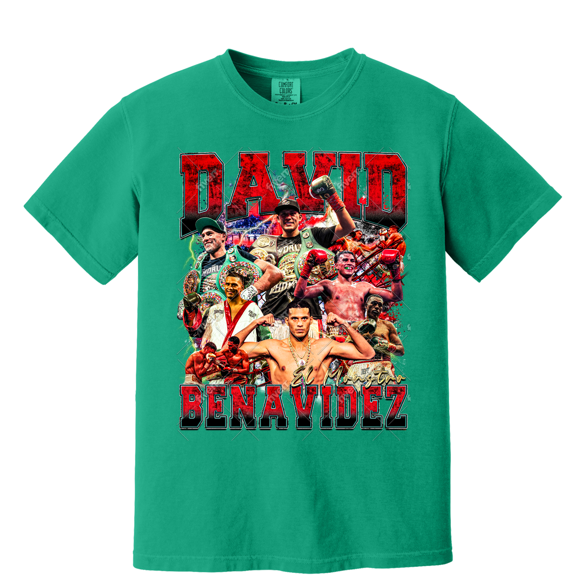 David Benavidez Short Sleeve T-Shirt - Adult Unisex