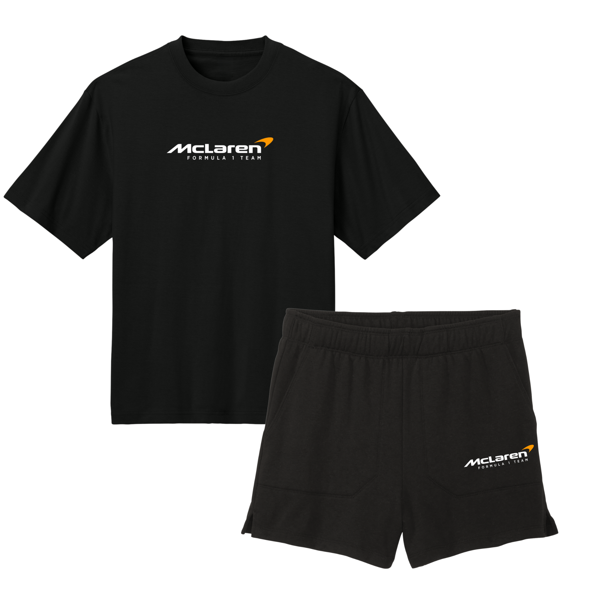 Women’s McLaren Formula One Team T-Shirt & Tri Fleece Shorts Set