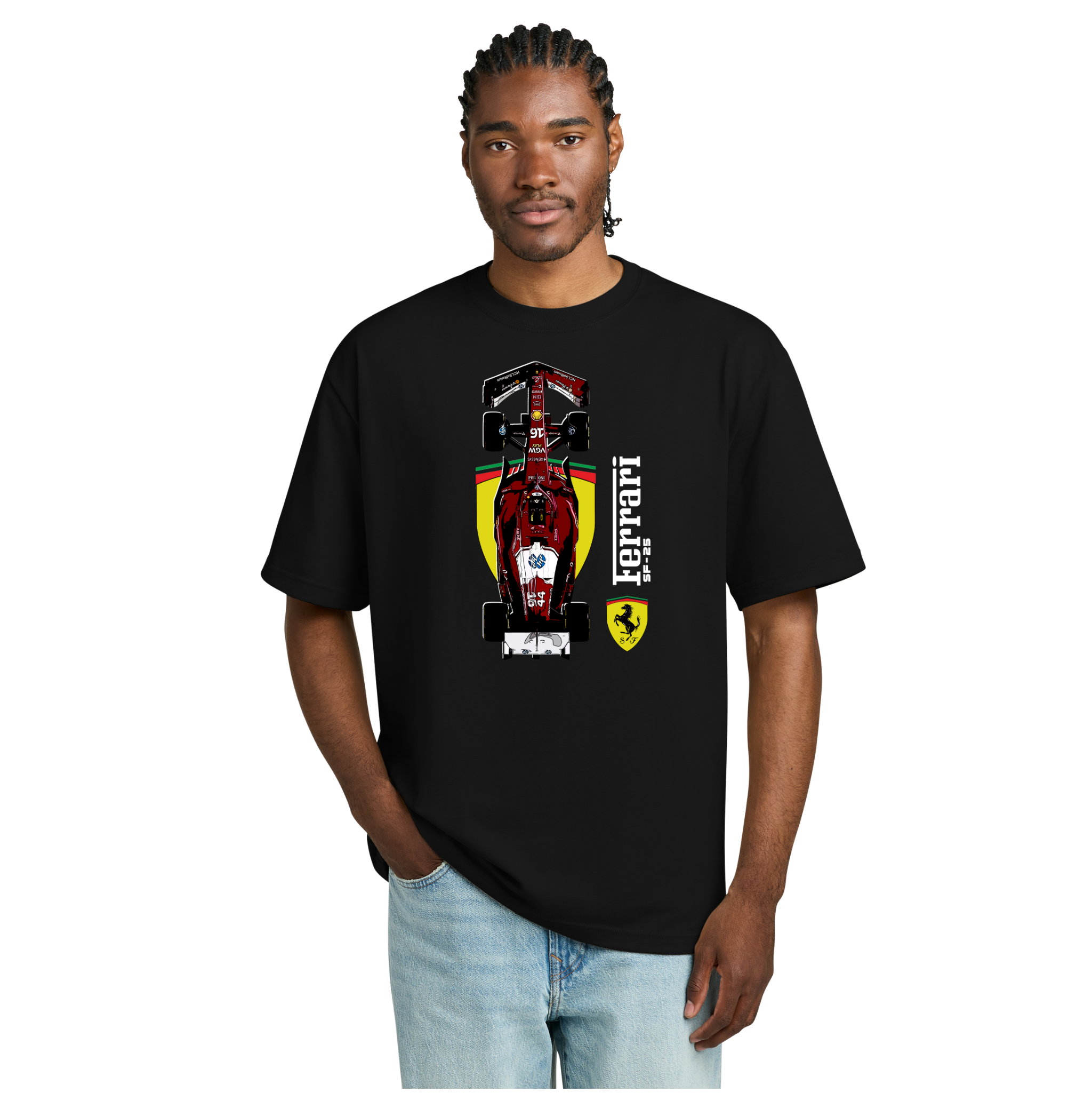 Men's Scuderia Ferrari SP-25 T-Shirt & Lounge Shorts Set