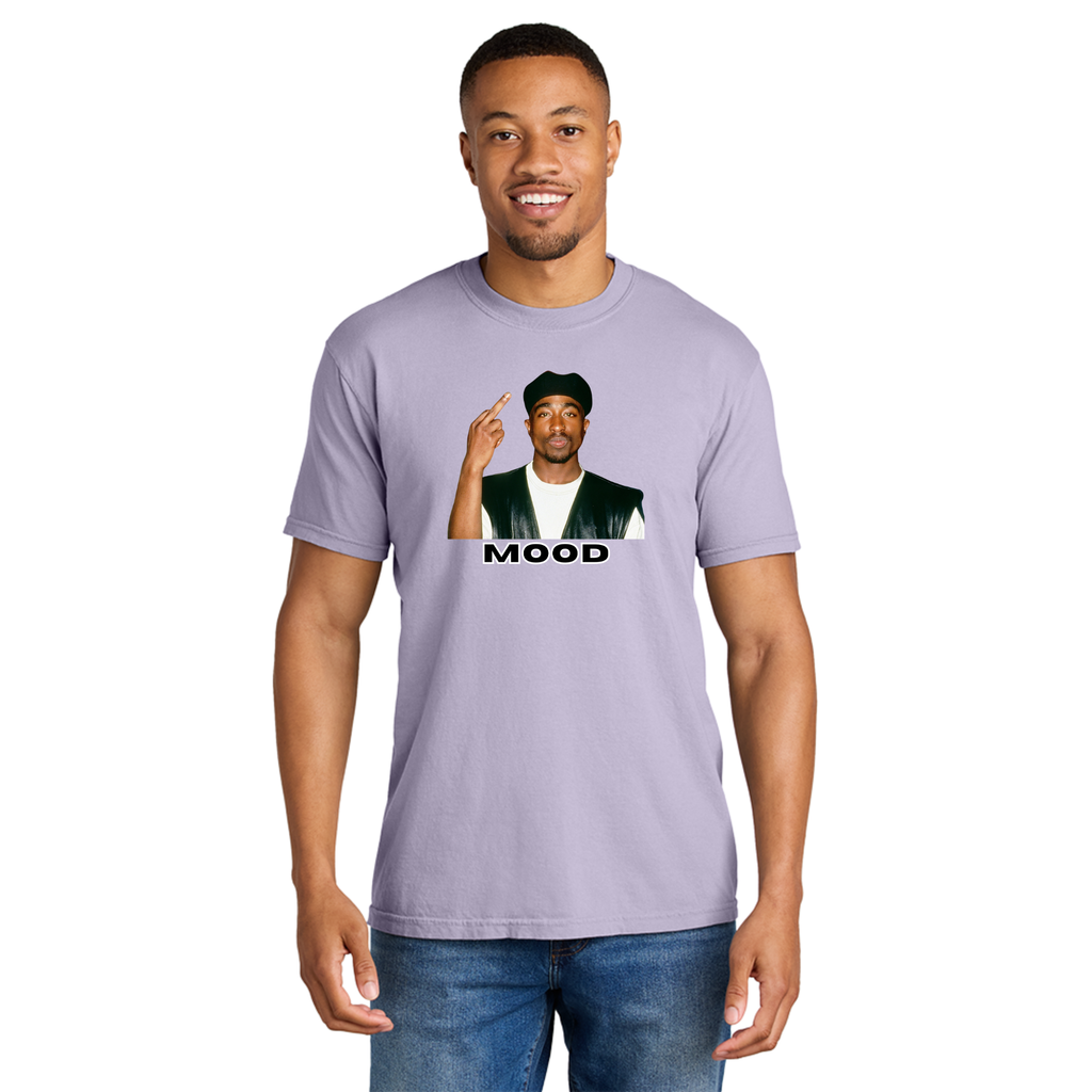 Tupac Mood Short Sleeve T-Shirt - Adult Unisex